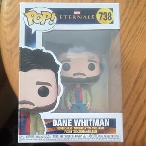 Funko Pop Eternals Dane Whitman with Red and Green Bobble Head